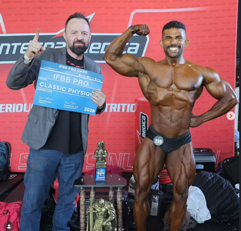 Transformação: IFBB Pro Card 2026